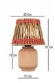 Lampa de masa, Opviq, 687HMY2458, Roz