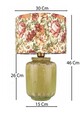 Lampa de masa, Opviq, 687HMY2465, Verde