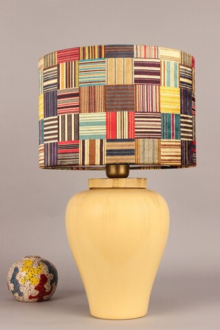 Lampa de masa, Opviq, 687HMY2475, Multicolor