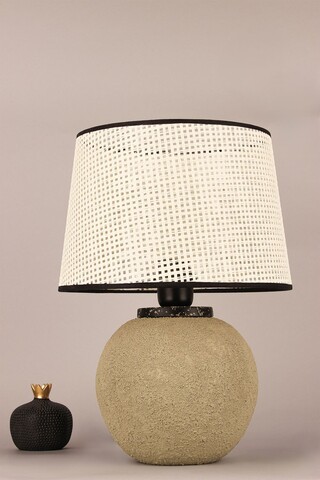 Lampa de masa, Opviq, 687HMY2477, Multicolor