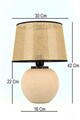 Lampa de masa, Opviq, 687HMY2486, Multicolor