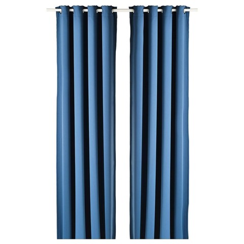 Perdea, Halkali 250, 145x250 cm, Albastru