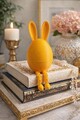 Decoratiune, Easter Egg, 6x14 cm, Galben