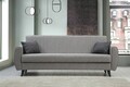 Canapea extensibila 3 locuri, Atelier del Sofa, 730MST1201, Gri deschis