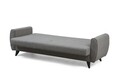 Canapea extensibila 3 locuri, Atelier del Sofa, 730MST1201, Gri deschis