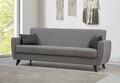 Canapea extensibila 3 locuri, Atelier del Sofa, 730MST1209, Gri deschis