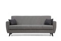 Canapea extensibila 3 locuri, Atelier del Sofa, 730MST1209, Gri deschis