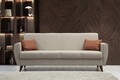 Canapea extensibila 3 locuri, Atelier del Sofa, 730MST1210, Bej