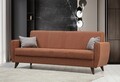 Canapea extensibila 3 locuri, Atelier del Sofa, 730MST1211, Caramiziu