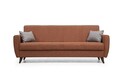Canapea extensibila 3 locuri, Atelier del Sofa, 730MST1211, Caramiziu