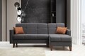 Coltar, Atelier del Sofa, 730MST1308, Gri inchis