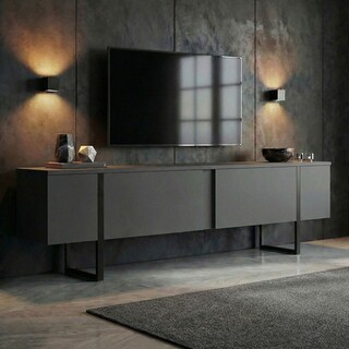 180x50x30 cm, Antracit;Negru