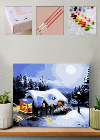 Pictura pe numere, Wallxpert, Artsylrbaskı4, Multicolor