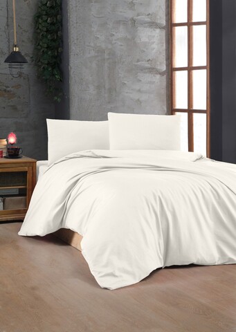 Lenjerie de pat pentru o persoana (DE), L'essentiel Maison, Cream, Crem
