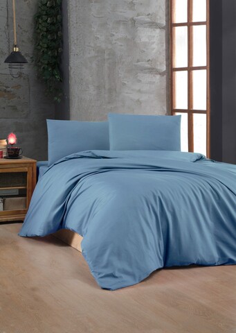 Lenjerie de pat pentru o persoana Single XXL (DE), L'essentiel Maison, Blue, Albastru