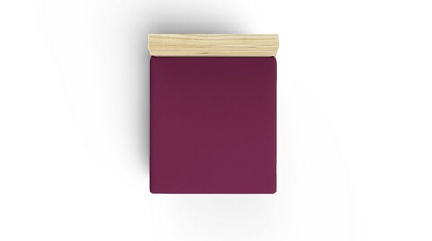 Cearceaf de pat cu elastic Ranforce Single Small (FR), L'essentiel Maison, Purple, Mov