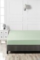 Cearceaf de pat cu elastic Ranforce Single Small (FR), L'essentiel Maison, Light Green, Verde deschis