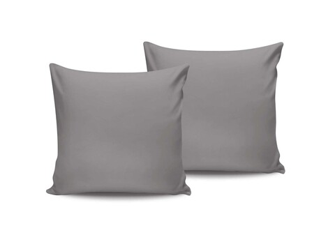 Set 2 fete de perna Satin (DE), L'essentiel Maison, De Dark Grey, Gri inchis