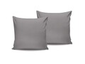Set 2 fete de perna Satin (DE), L'essentiel Maison, De Dark Grey, Gri inchis