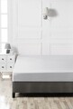 Cearceaf de pat cu elastic Ranforce Single Large (FR), L'essentiel Maison, Grey, Gri