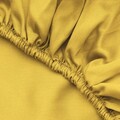 Cearceaf de pat cu elastic Ranforce Single (DE), L'essentiel Maison, Dark Yellow, Galben închis