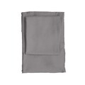 Lenjerie de pat dubla Super King (EU) (IT), 3 piese, L'essentiel Maison, De Dark Grey, Gri inchis