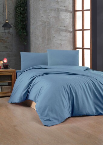 Lenjerie de pat dubla Super King (EU) (IT), L'essentiel Maison, Blue, Albastru