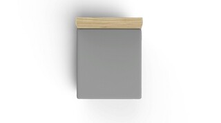 130x190+30 cm, Gri inchis
