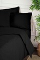 Lenjerie de pat dubla King (FR), L'essentiel Maison, Black, Negru