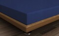 Cearceaf de pat cu elastic Ranforce Single XL (DE), L'essentiel Maison, Sax Blue, Albastru