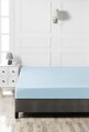 Cearceaf de pat cu elastic Ranforce Single XL (DE), L'essentiel Maison, Light Blue, Albastru deschis