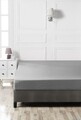 Cearceaf de pat cu elastic Ranforce Single XL (DE), L'essentiel Maison, Dark Grey, Gri inchis