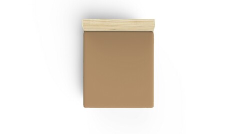 Cearceaf de pat cu elastic Ranforce Queen XL (DE), L'essentiel Maison, Light Brown, Maro deschis
