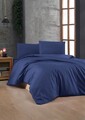 Lenjerie de pat dubla (FR), L'essentiel Maison, Sax Blue, Albastru