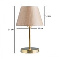 Lampa de masa, Opviq, 780SGN2105, Bej / Auriu