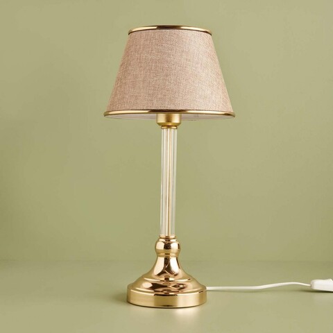 Lampa de masa, Opviq, 780SGN2117, Bej / Auriu