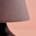 Lampa de masa, Opviq, 780SGN2137, Gri/Negru