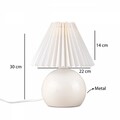 Lampa de masa, Opviq, 780SGN2151, Crem