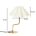 Lampa de masa, Opviq, 780SGN2167, Ecru