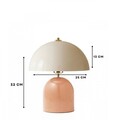 Lampa de masa, Opviq, 780SGN2177, Roz somon