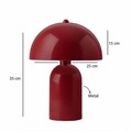 Lampa de masa, Opviq, 780SGN2179, Rosu