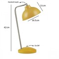 Lampa de masa, Opviq, 780SGN4639, Galben mustar