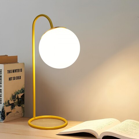 Lampa de masa, Opviq, 780SGN4695, Galben