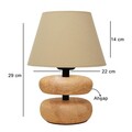 Lampa de masa, Opviq, 780SGN4698, Bej