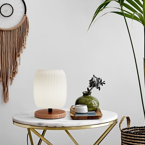 Lampa de masa, Opviq, 780SGN4699, Crem