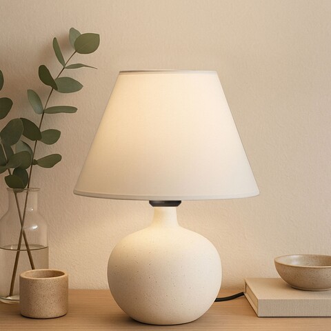 Lampa de masa, Opviq, 780SGN4771, Crem