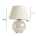 Lampa de masa, Opviq, 780SGN4772, Crem