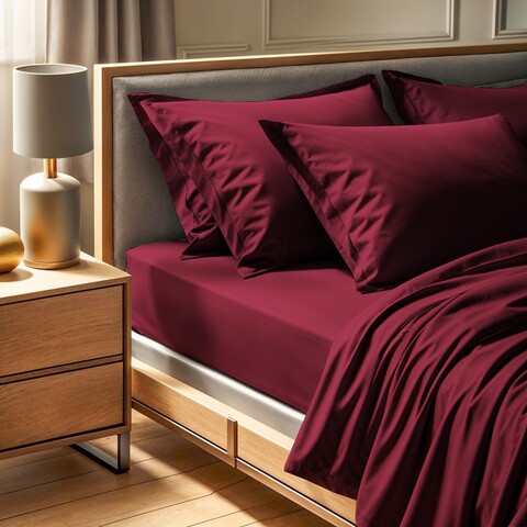 Cearceaf de pat cu elastic Ranforce Double XL (FR) (IT) (ES) (DE), L'essentiel Maison, Tonne Rosse, Roz prafuit