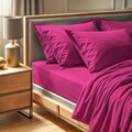 Cearceaf de pat dublu, L'essentiel Maison, Tonne Rosse, Roz prafuit