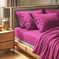 Cearceaf de pat dublu, L'essentiel Maison, Tonne Rosse, Roz prafuit